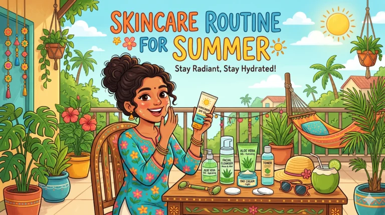 skincare routine for summer